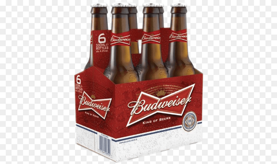 Budweiser Bottle Budweiser Beer 12 Pack 12 Fl Oz Cans, Alcohol, Beer Bottle, Beverage, Lager Free Png Download