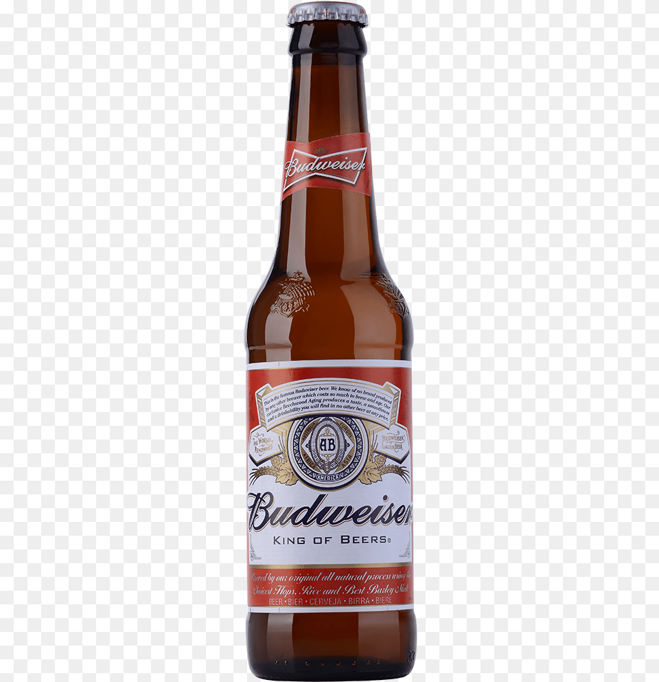 Budweiser Bottles 24 X 33cl Beer Bottle, Alcohol, Beer Bottle, Beverage, Liquor Free Png