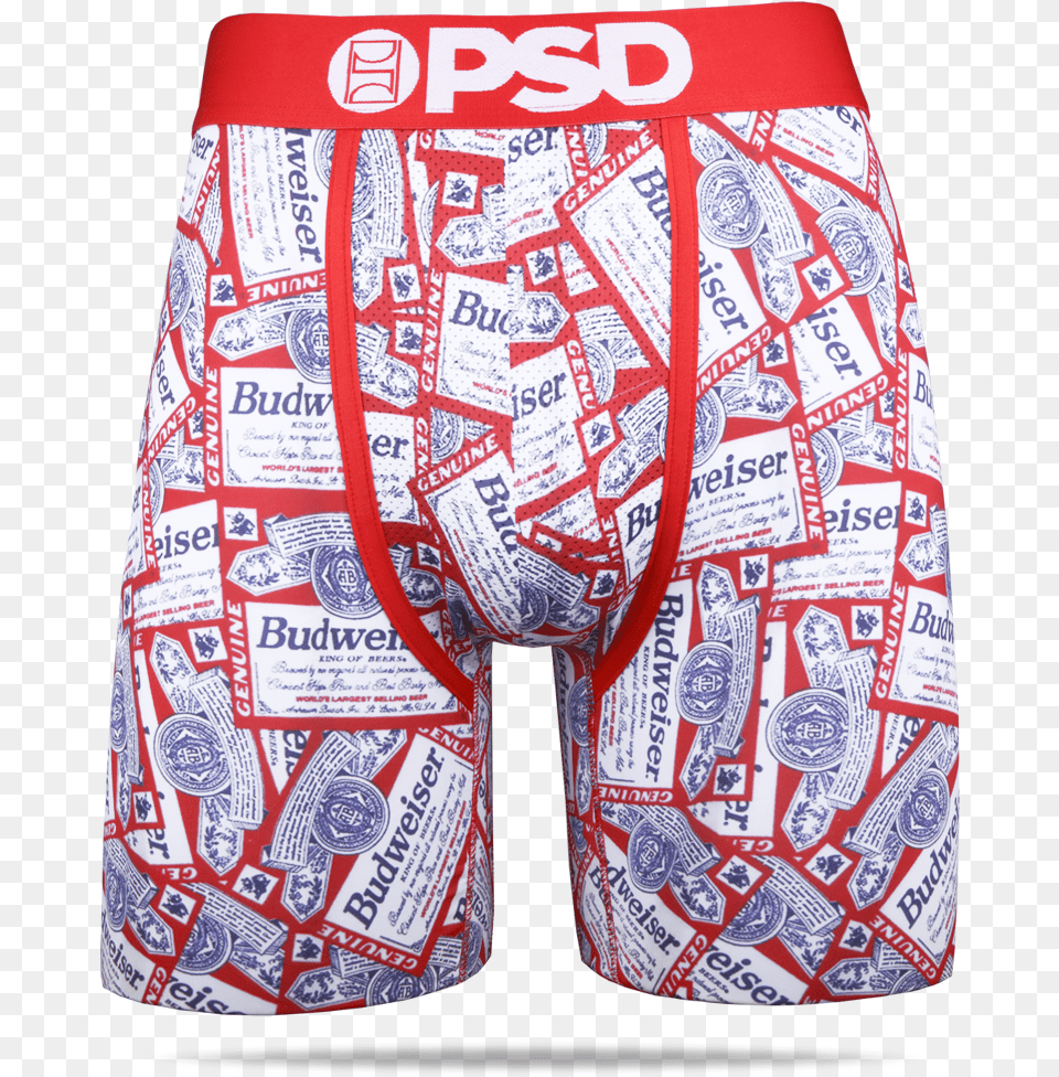 Budweiser Boxer Briefs For Menclass Psd Underwear, Clothing, Swimming Trunks Free Png
