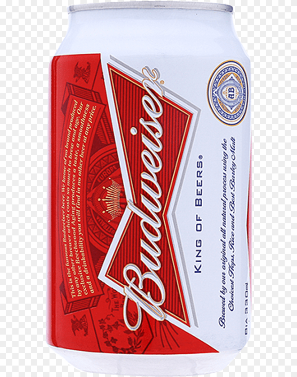 Budweiser Budweiser Beer 8 Oz Can, Alcohol, Beverage, Lager, Tin Png