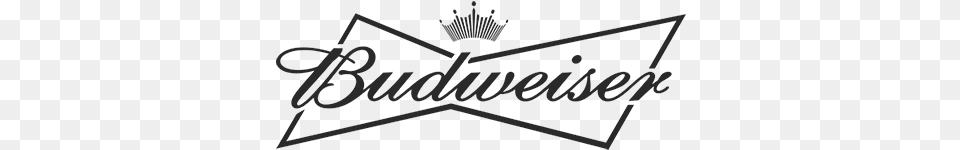 Budweiser Clipart Black And White Budweiser Label, Accessories, Jewelry, Blackboard, Crown Png Image