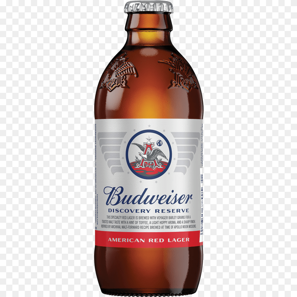 Budweiser Discovery Reserve Review, Alcohol, Beer, Beer Bottle, Beverage Png Image