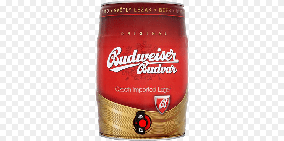 Budweiser Kegs Budweiser Budvar Original Czech Imported Lager, Barrel, Keg, Can, Tin Free Transparent Png