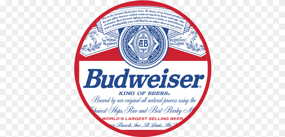 Budweiser Logo Cheapskates Circle, Advertisement, Poster Free Png Download