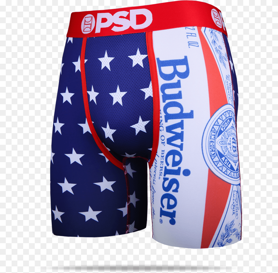 Budweiser Logo Men39s Boxer Briefs Flag Specialties Budweiser Classic Flag 339 X 539 Beer, Clothing, Swimming Trunks, Underwear Free Transparent Png