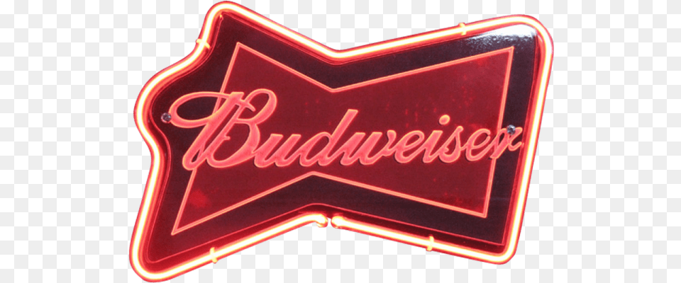 Budweiser Logo Neon Budweiser Six Pack, Light Free Transparent Png
