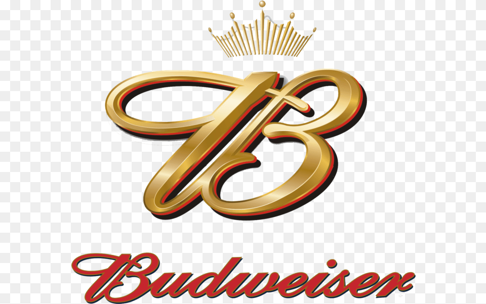 Budweiser Logo Transparent Crown Budweiser Logo, Symbol, Gold, Accessories, Text Png Image