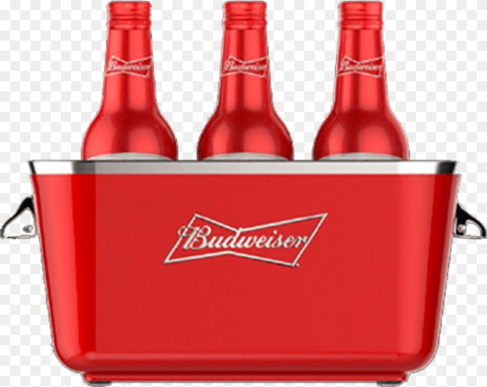 Budweiser Premium Bucket Ep Bud Store, Alcohol, Beer, Beverage, Food Png Image