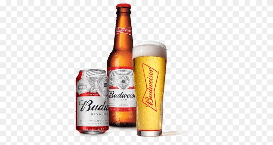 Budweiser Sailing Lima Navigating In Front Of Lima, Alcohol, Beer, Beverage, Glass Png