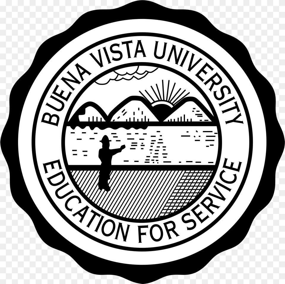 Buena Vista University Logo Buena Vista University, Person, Emblem, Symbol, Badge Free Transparent Png