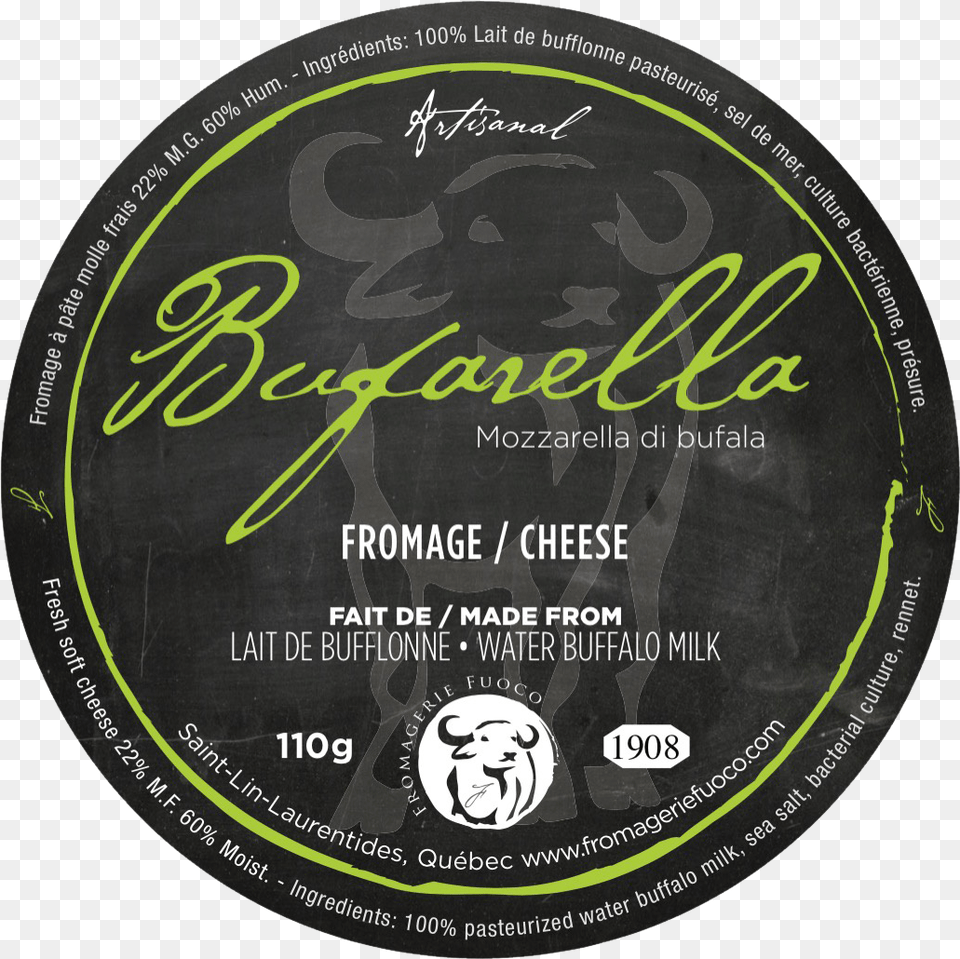 Bufarella Is Made From Water Buffalo Bella Donna, Disk Free Png Download