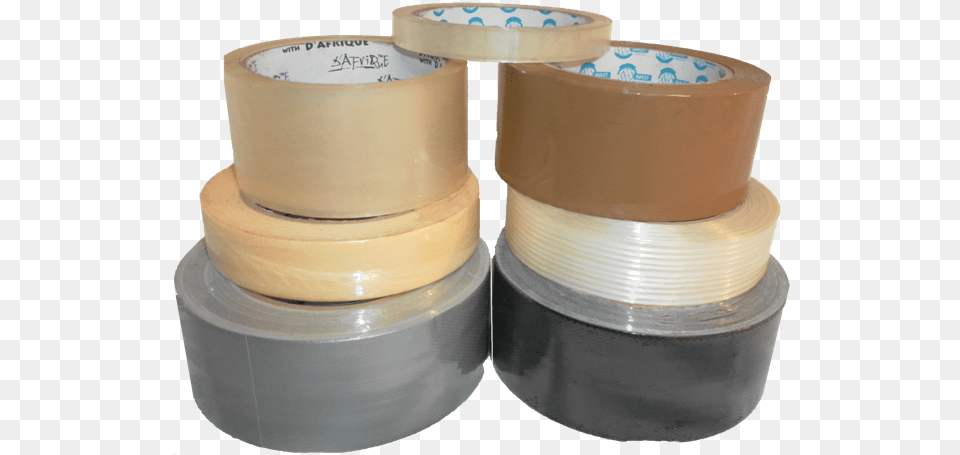 Buff And Clear Packaging Tapegummed Tapemasking Tapedouble Gum Tape Vs Duct Tape, Aluminium, Cake, Dessert, Food Free Png Download