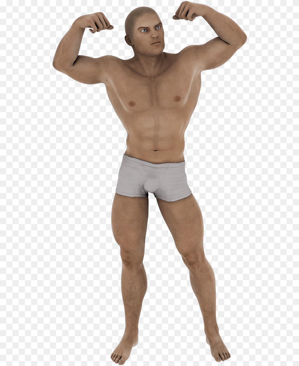 Buff Man Pluspng Buff Man Pose, Body Part, Person, Finger, Hand Png Image