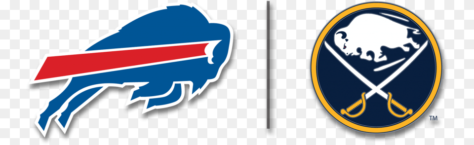 Buffalo Bills And The Buffalo Sabres Team Logos Buffalo Bills Logo Small, Emblem, Symbol Free Transparent Png