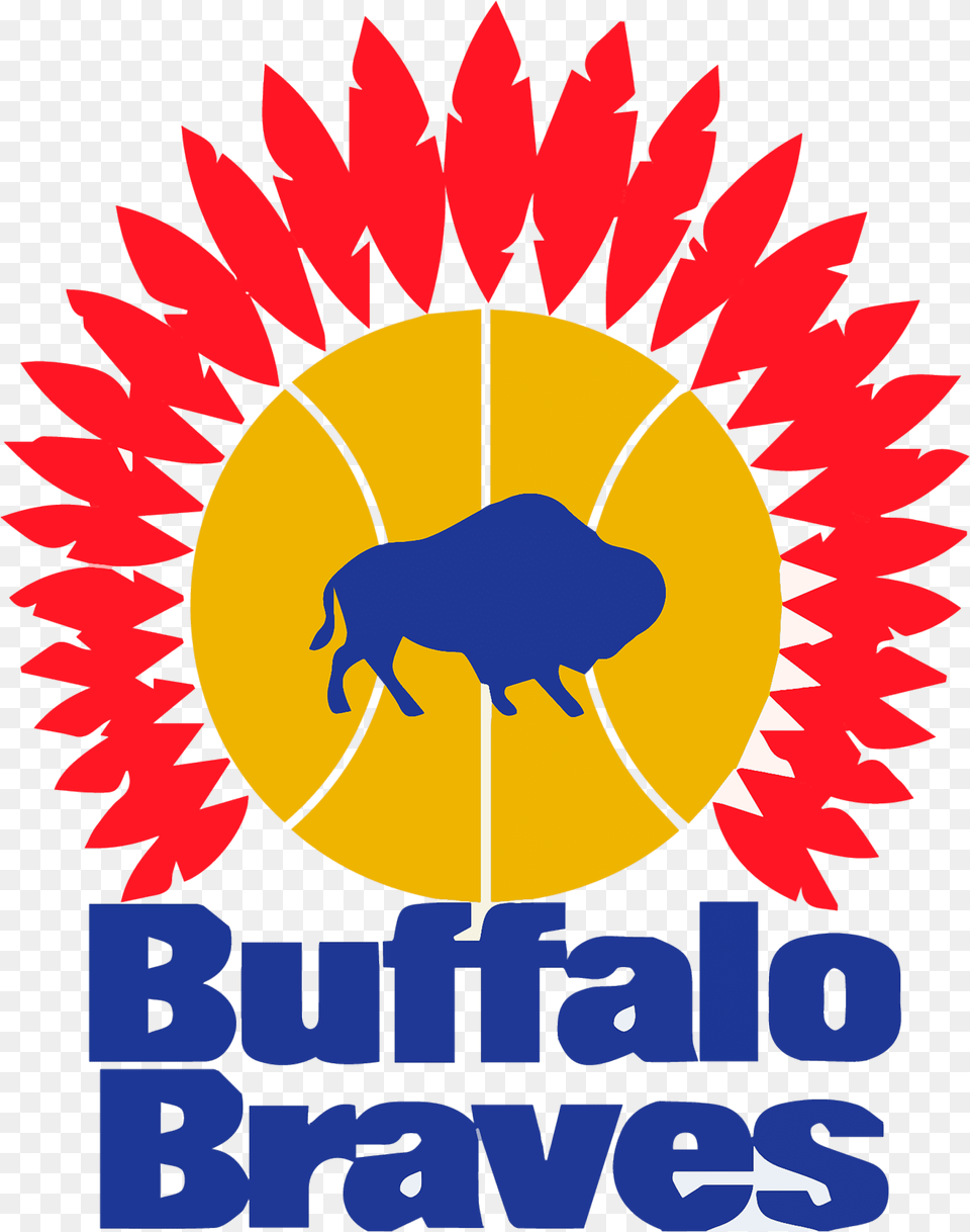 Buffalo Braves Nba Logo, People, Person, Animal, Mammal Free Transparent Png