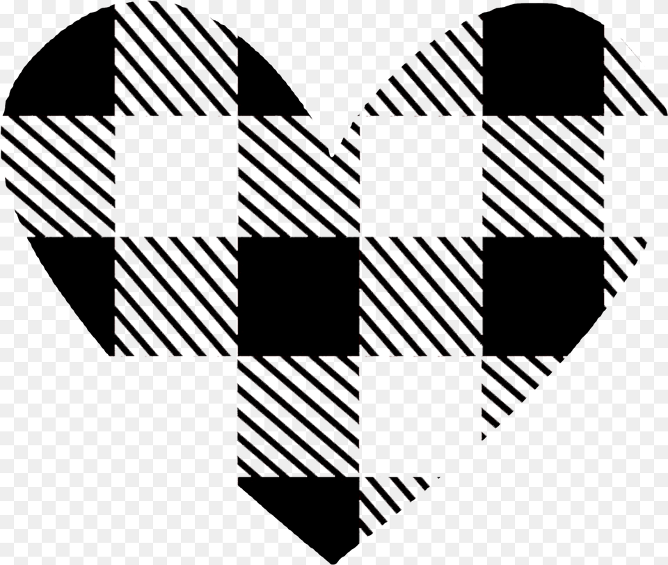 Buffalo Plaid Is All The Rage Buffalo Check Heart Clipart, Architecture, Building, Accessories, Formal Wear Free Transparent Png