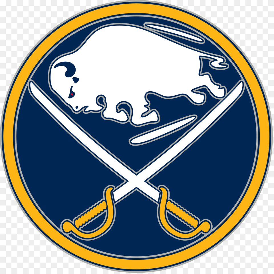 Buffalo Sabres, Emblem, Symbol, Sign, Disk Png