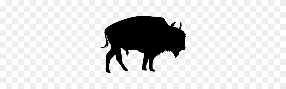 Buffalo Sticker, Animal, Mammal, Wildlife, Bison Free Png Download