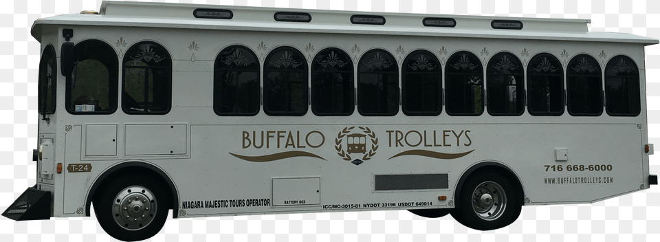 Buffalo Trolleys U0026 Gray Line Niagara Fallsbuffalo U2013 Commercial Vehicle, Bus, Transportation, Tour Bus, Machine Png Image