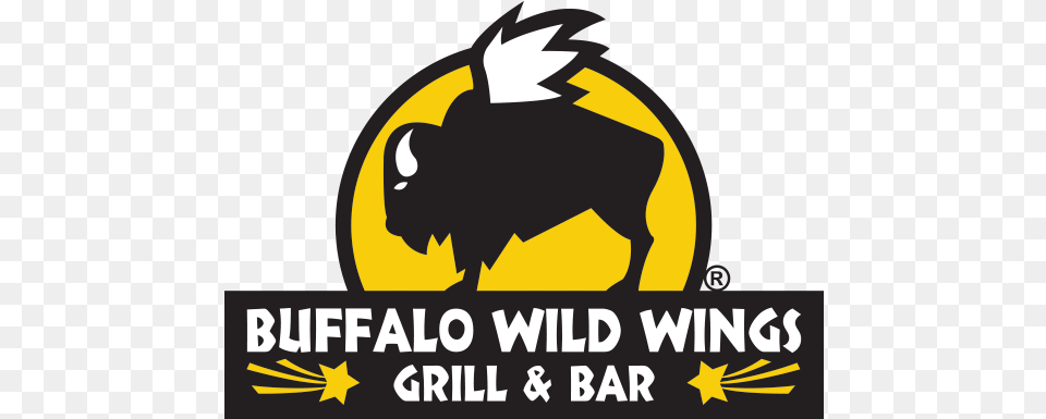 Buffalo Wild Wings Buffalo Wild Wings Small Logo, Animal, Mammal, Wildlife Free Png