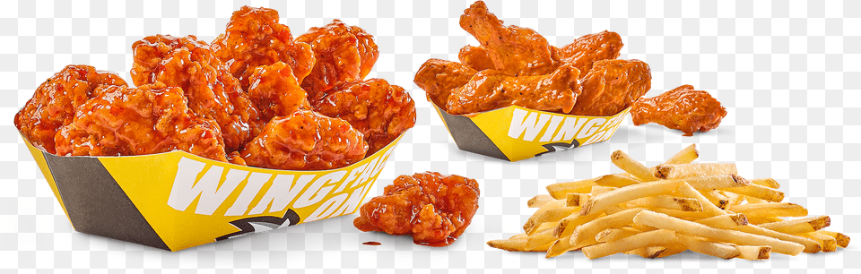 Buffalo Wild Wings Mild Boneless, Food, Fries Free Png