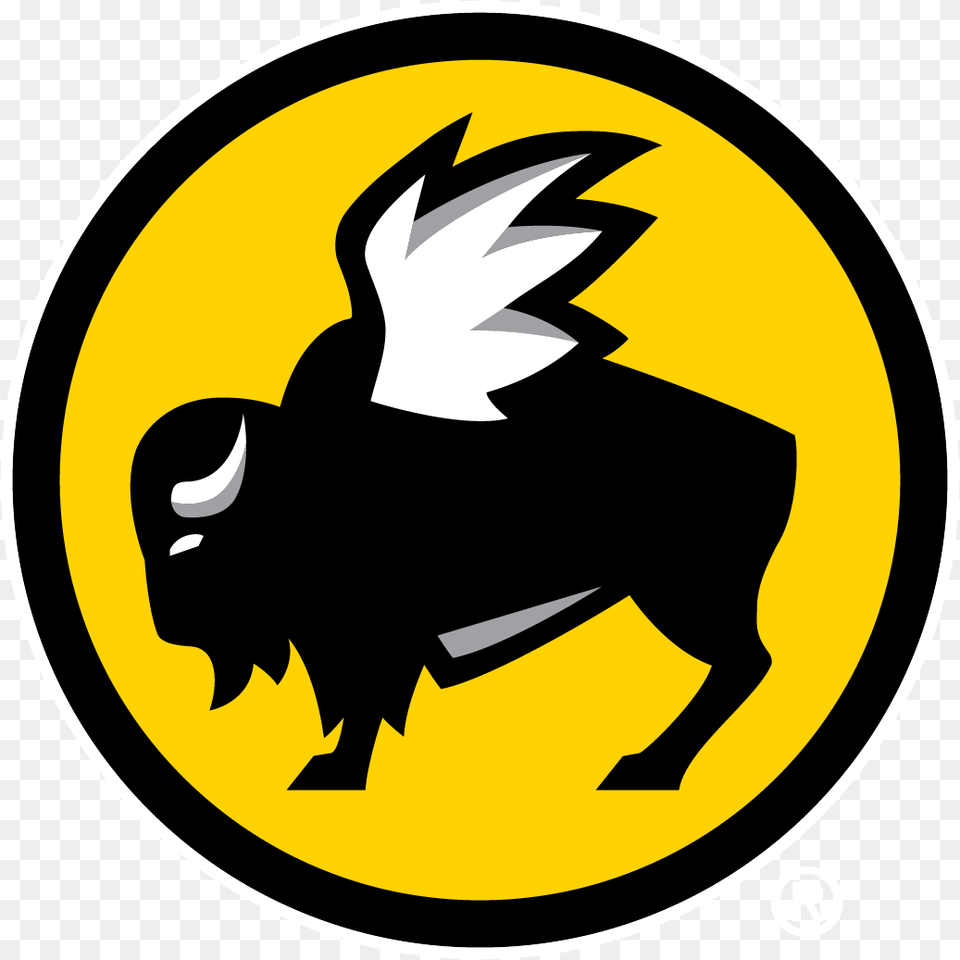 Buffalo Wild Wings Symbol, Logo, Animal, Bull, Mammal Free Transparent Png