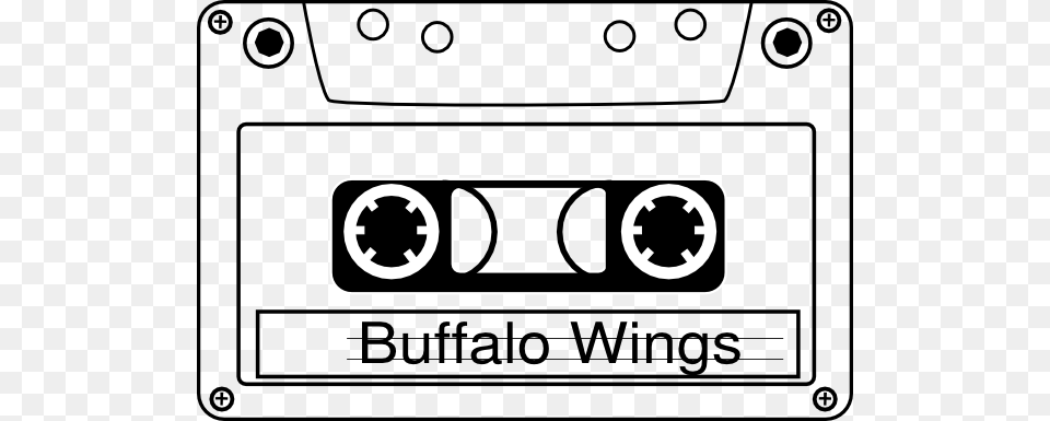 Buffalo Wings Clip Art, Cassette Free Transparent Png