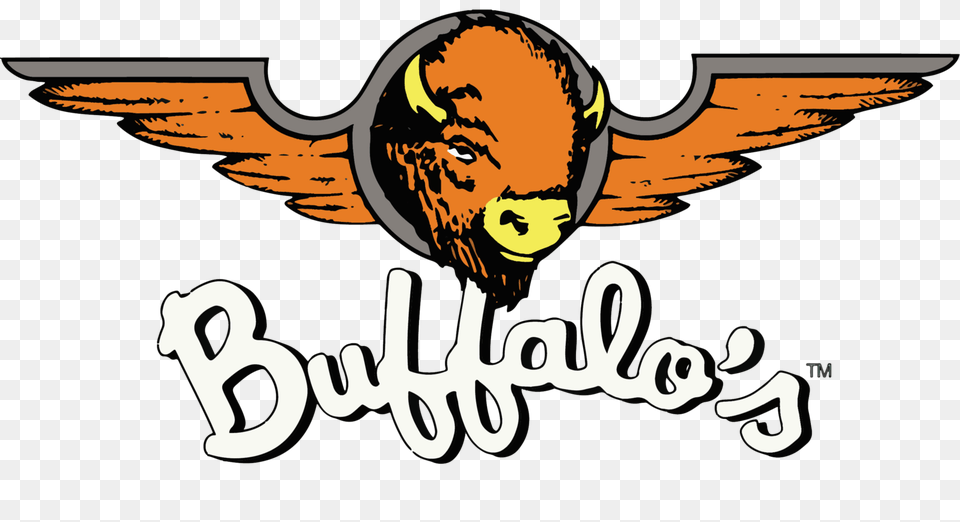Buffalos Woodstock Buffalo Chicken Wings Burgers Wraps, Logo, Face, Head, Person Free Transparent Png