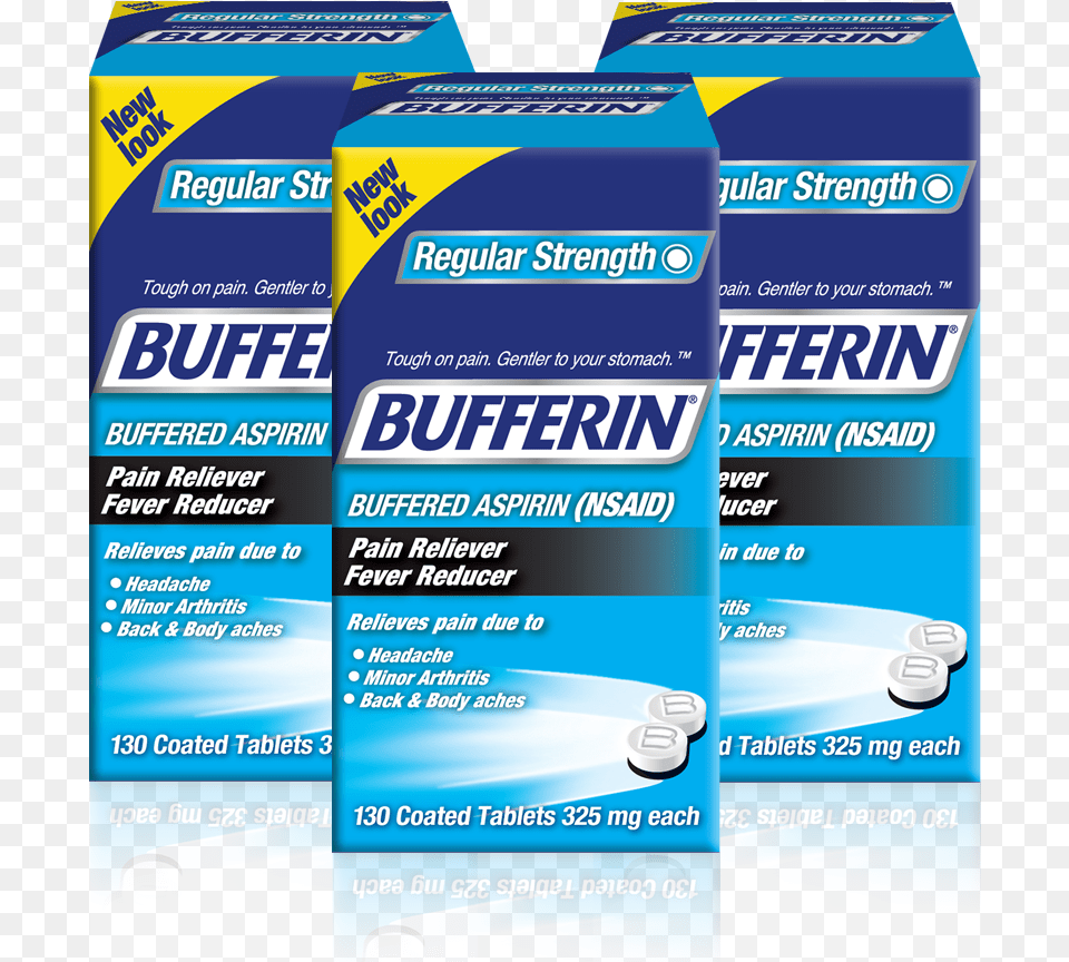 Bufferin Buffered Aspirin 325 Mg Coated Tablets Health Care Png