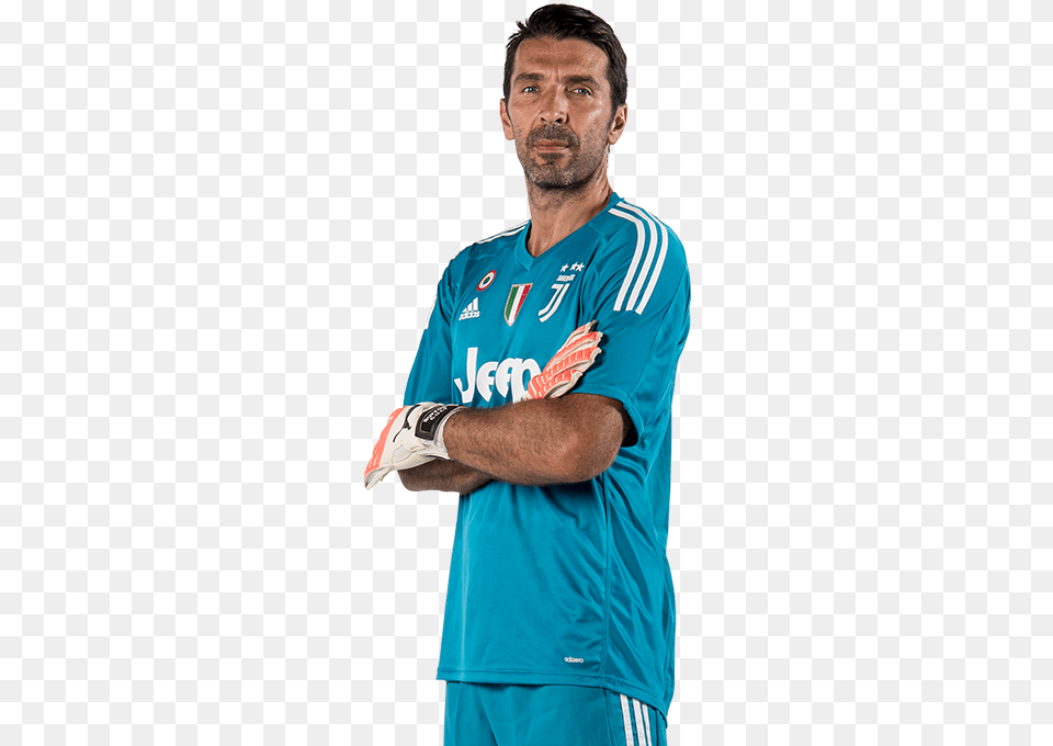 Buffon 2018, Shirt, Clothing, Adult, Person Png