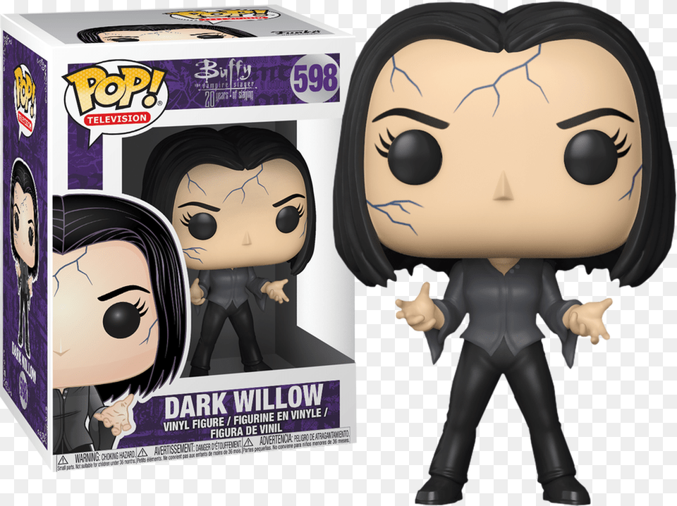 Buffy The Vampire Slayer Dark Willow Funko Pop, Toy, Doll, Adult, Person Png Image