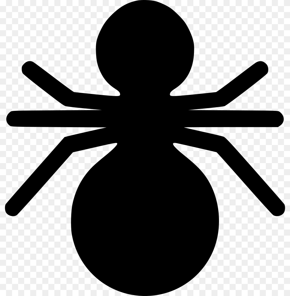 Bug, Stencil, Silhouette, Animal Free Transparent Png