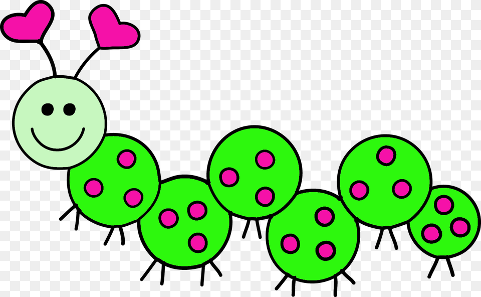 Bug Clipart Caterpillar, Green, Purple, Art, Graphics Png