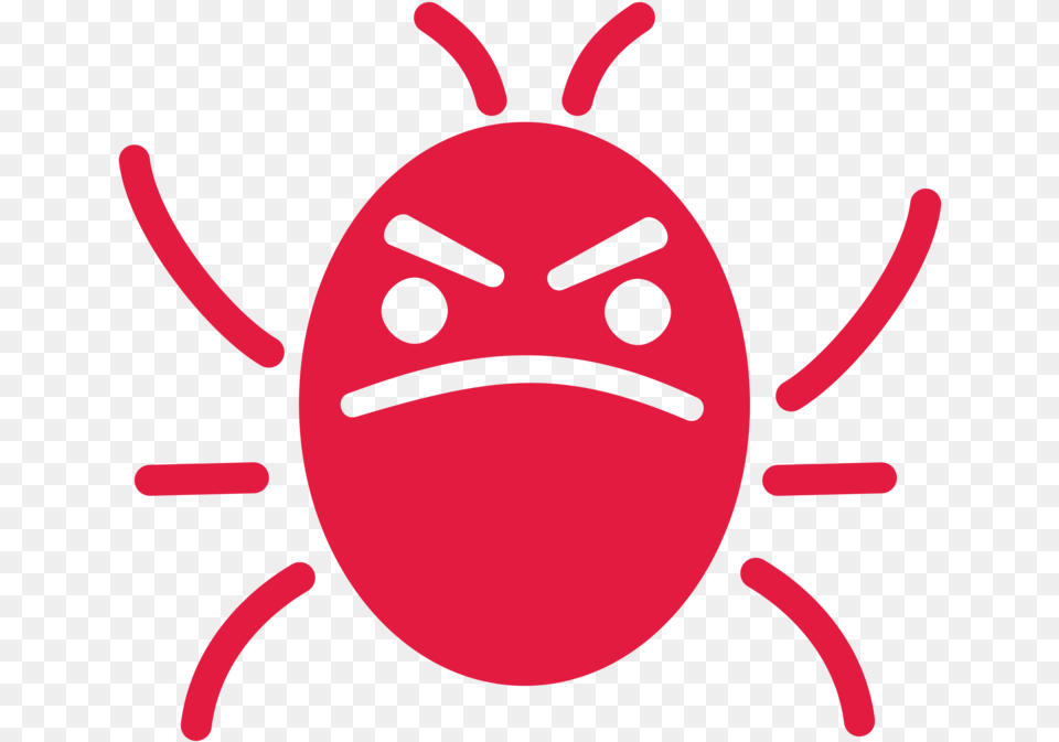 Bug Computer Icon Sad Spider Computer Bug Icon, Animal, Fish, Sea Life, Shark Free Png