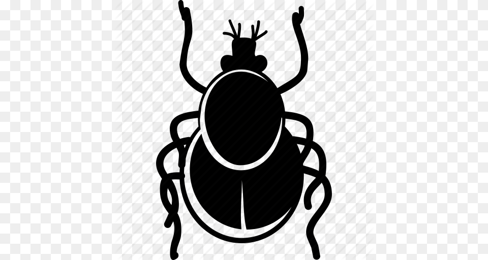 Bug Danger Infection Insect Parasite Safety Tick Icon, Animal Free Transparent Png