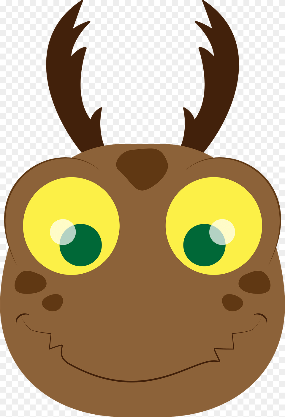 Bug Face Clipart, Animal, Deer, Mammal, Wildlife Png