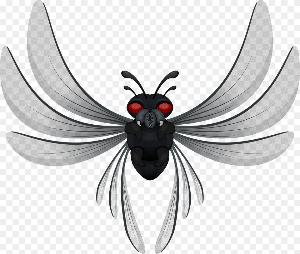Bug Flapping Many Wings Clipart, Animal, Bee, Insect, Invertebrate Png