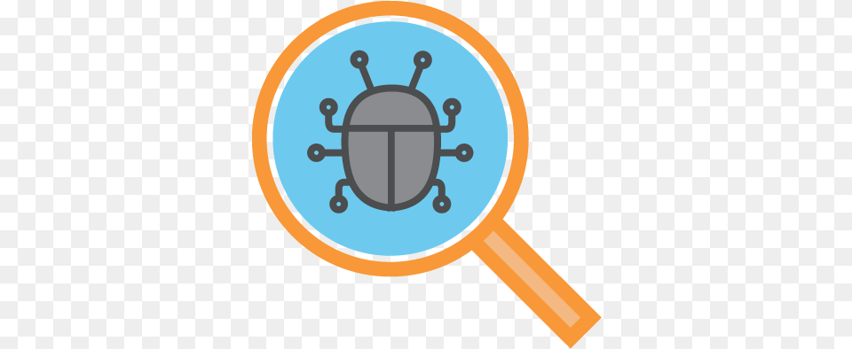 Bug Magnifying Glass Icon Software Tester Icon Free Png Download