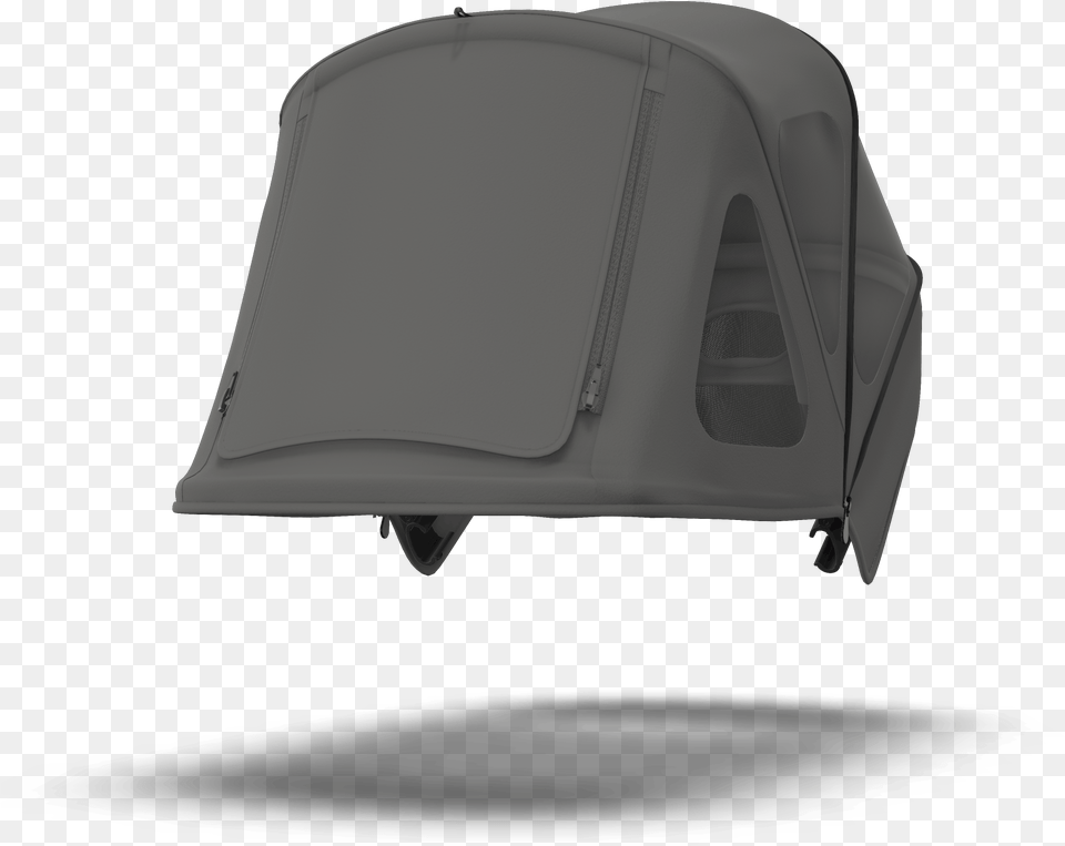 Bugaboo Donkey Breezy Sun Canopy Arctic Grey Messenger Bag, Tent, Car, Transportation, Vehicle Png