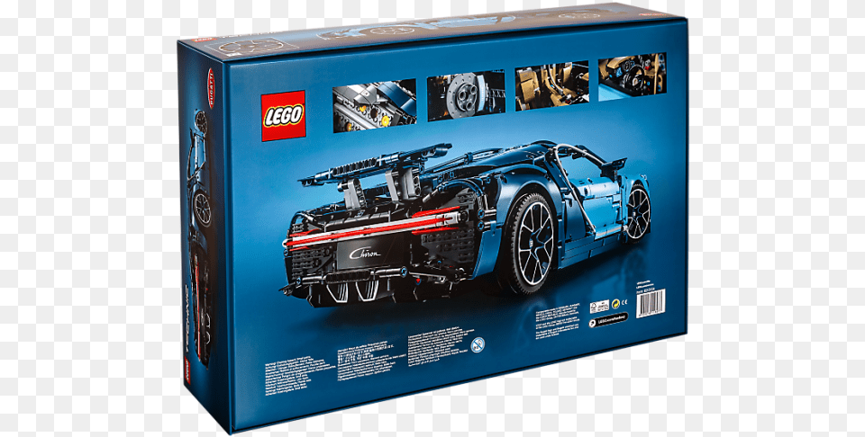 Bugatti Chiron Motorize Lego Bugatti Chiron, Wheel, Spoke, Machine, Vehicle Free Transparent Png