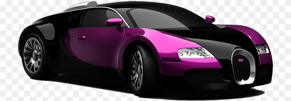 Bugatti King Monada Car, Wheel, Spoke, Purple, Machine Png Image