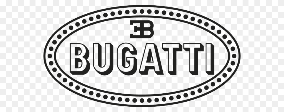 Bugatti Logo, Oval, Blackboard Free Png Download