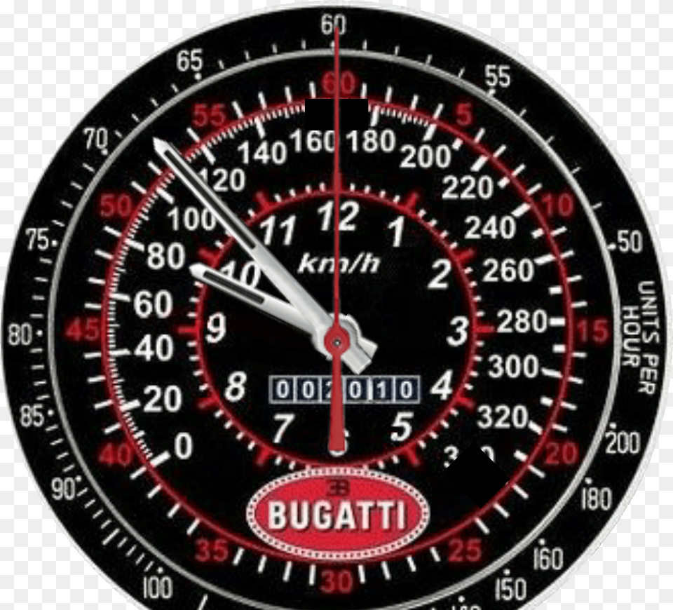 Bugatti Veyron Speedo Watch For Motorola Moto 360 Bugatti Veyron, Gauge, Tachometer, Wristwatch Free Transparent Png
