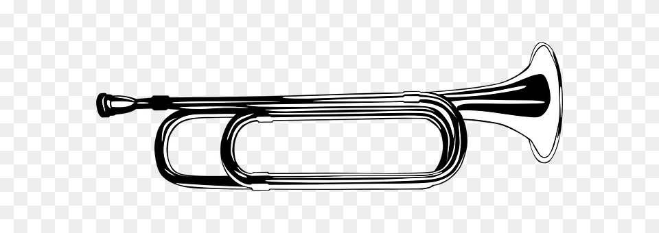 Bugle Brass Section, Horn, Musical Instrument, Blade Png Image