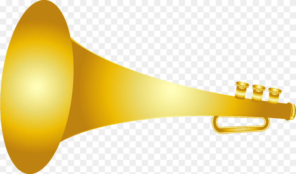 Bugle Musical Instrument Clipart, Musical Instrument, Brass Section, Horn, Trumpet Free Png