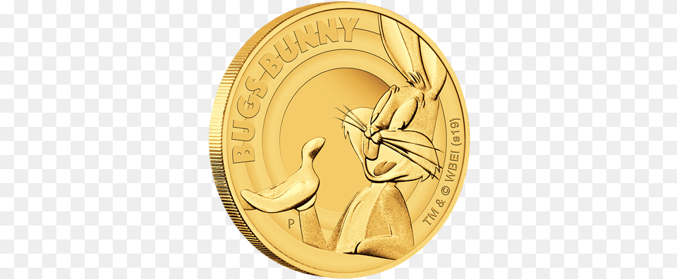 Bugs Bunny 14 Oz Emkcom Bugs Bunny Gold Coin, Money Free Png