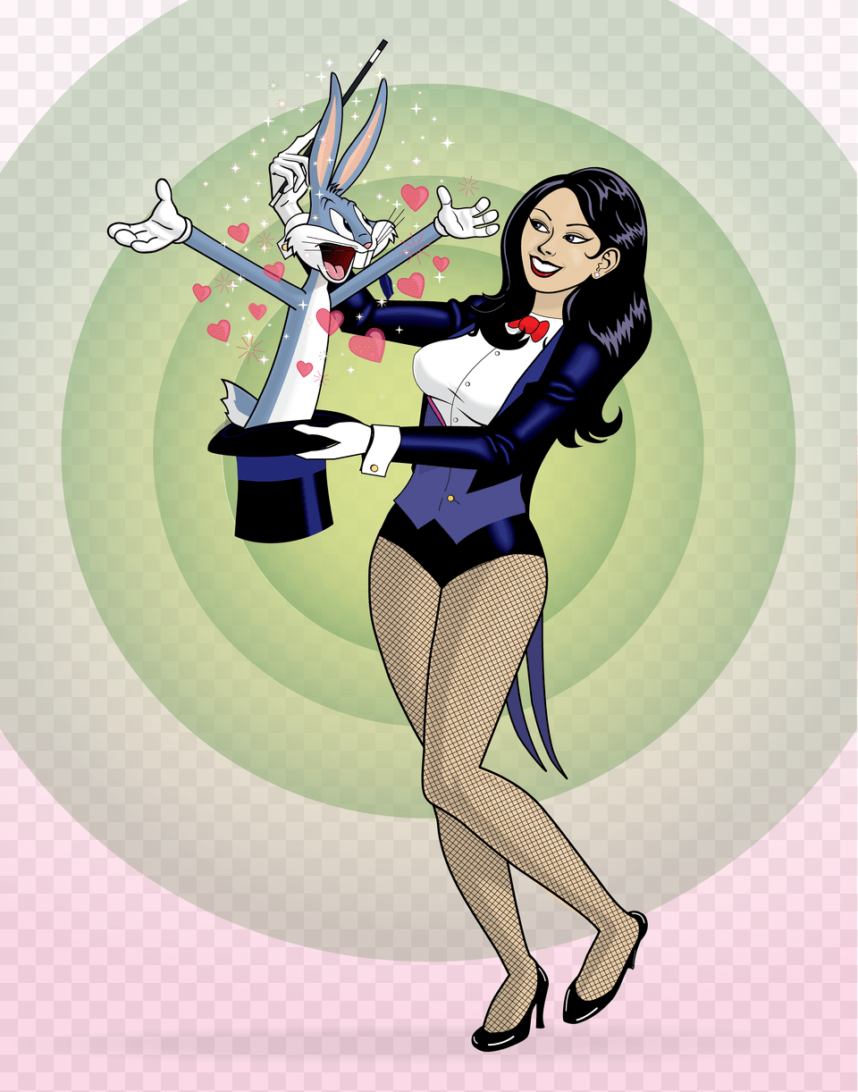 Bugs Bunny Amp Zatanna Zatanna Imgur, Book, Publication, Comics, Adult Free Transparent Png