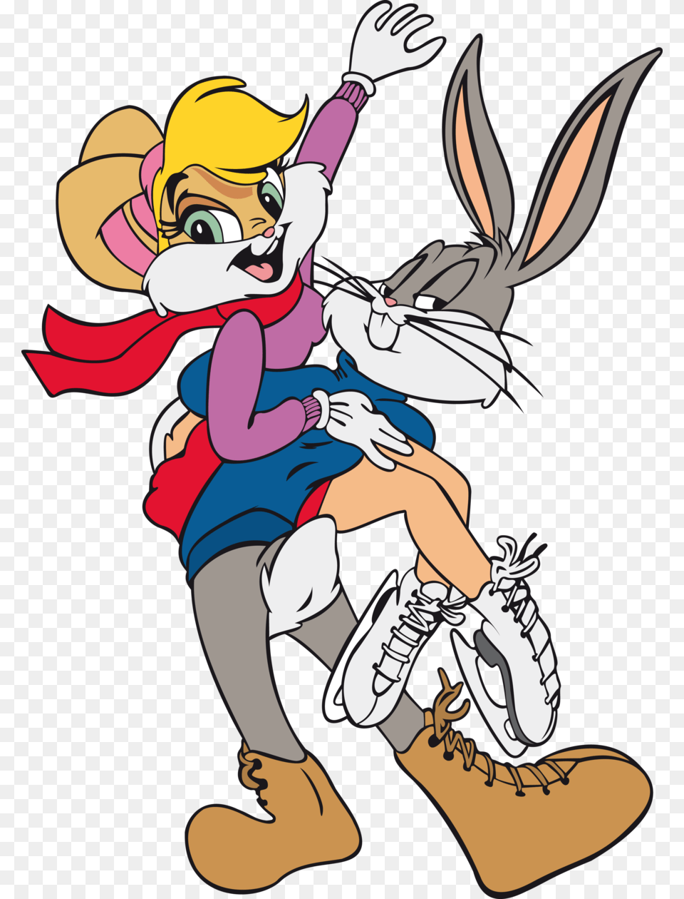 Bugs Bunny And Lola Bunny Pictures Bugs Bunny And Lola Bunny, Book, Comics, Publication, Cartoon Free Png
