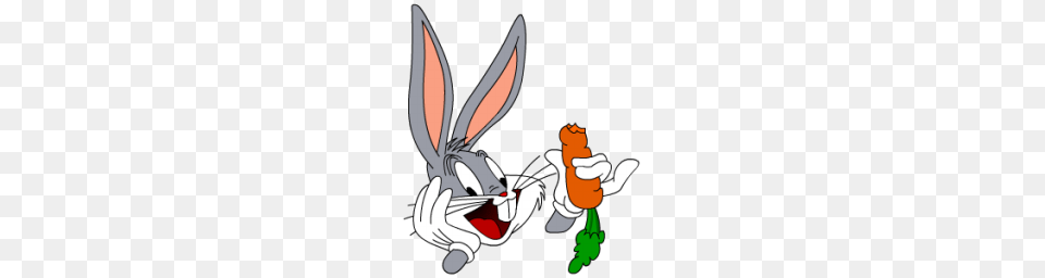 Bugs Bunny Carrot Meal Food Looney Tunes Icon Gallery, Cartoon, Animal, Fish, Sea Life Png Image