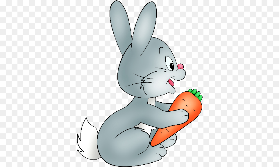 Bugs Bunny Easter Hare Cartoon Rabbit, Animal, Mammal, Produce, Plant Free Png